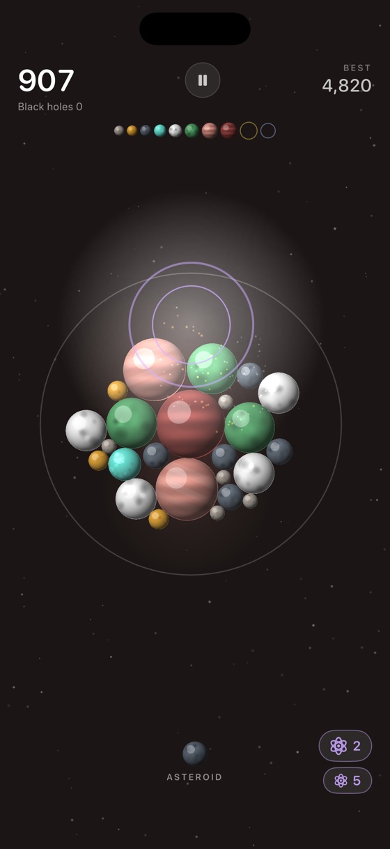 A large antimatter blast scattering bodies in the arena